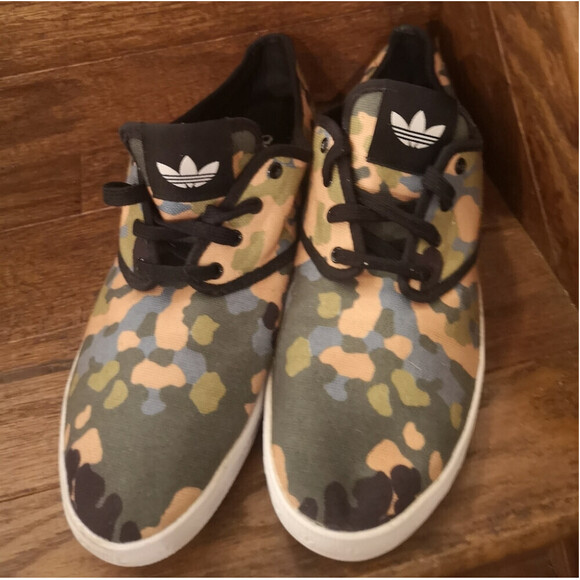 Adidas sneaker low skater, camouflage blue green Women 9 - Picture 5 of 14